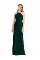 Evergreen Trompette Licou Mousseline Longue Robes demoiselle d'honneur