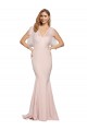 Fourreau Crêpe Stretch Tulle Longue Formelles Robes demoiselle d'honneur / Robes de soirée / Robes de bal