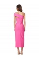 Fourreau midi Crêpe Stretch Longue Formelles Robes demoiselle d'honneur / Robes de soirée / Robes de cocktail