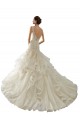 Ivoire Sirène Col V Tulle Robes de mariée