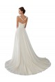 Ivoire Trapèze Mousseline Dentelle Robes de mariée