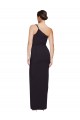 Noir Fourreau Sans bretelle Crêpe Stretch Longue Formelles Robes demoiselle d'honneur / Robes de soirée / Robes de bal